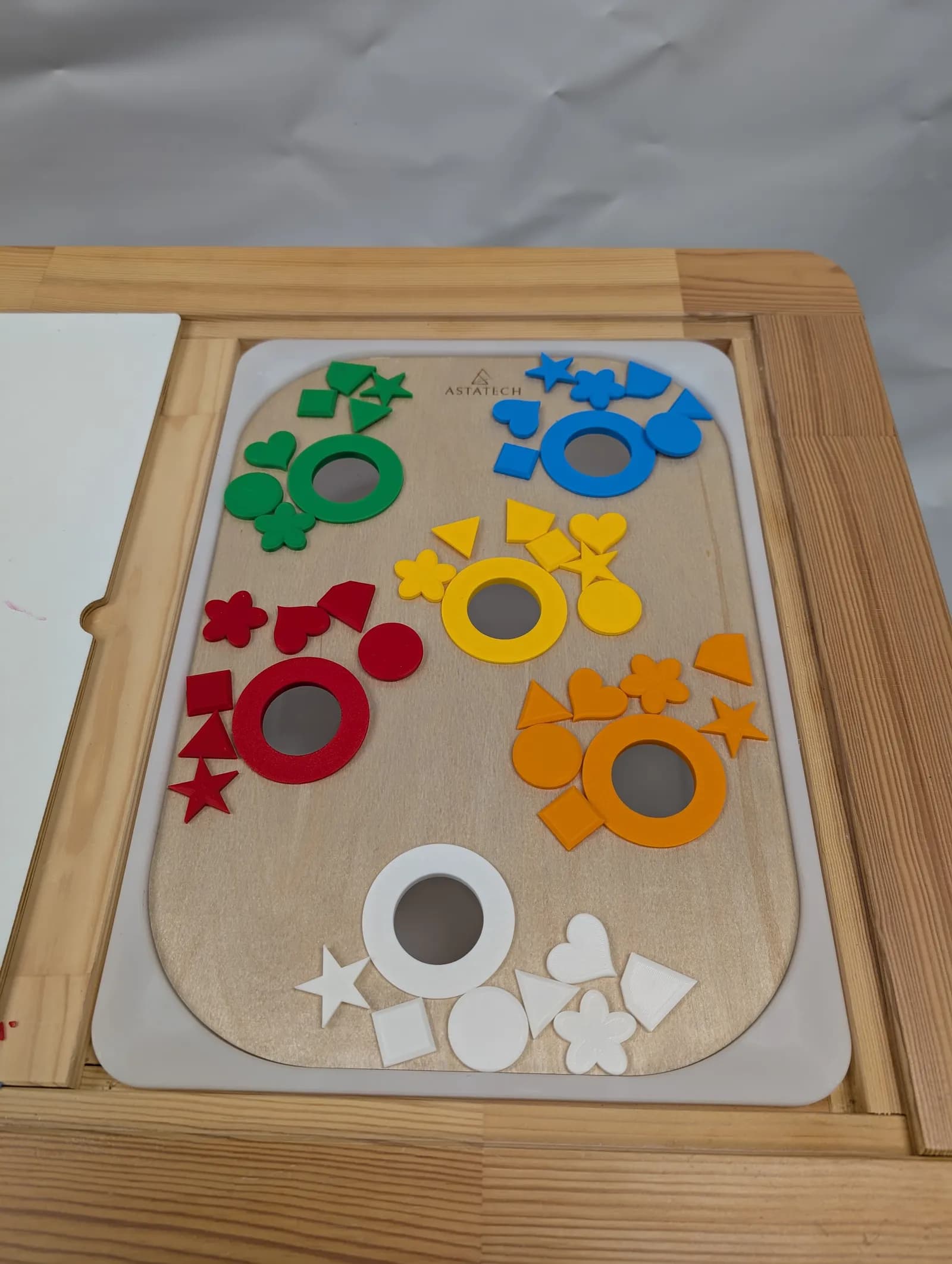 3d - Insert Planche 6 Trous - Couleurs