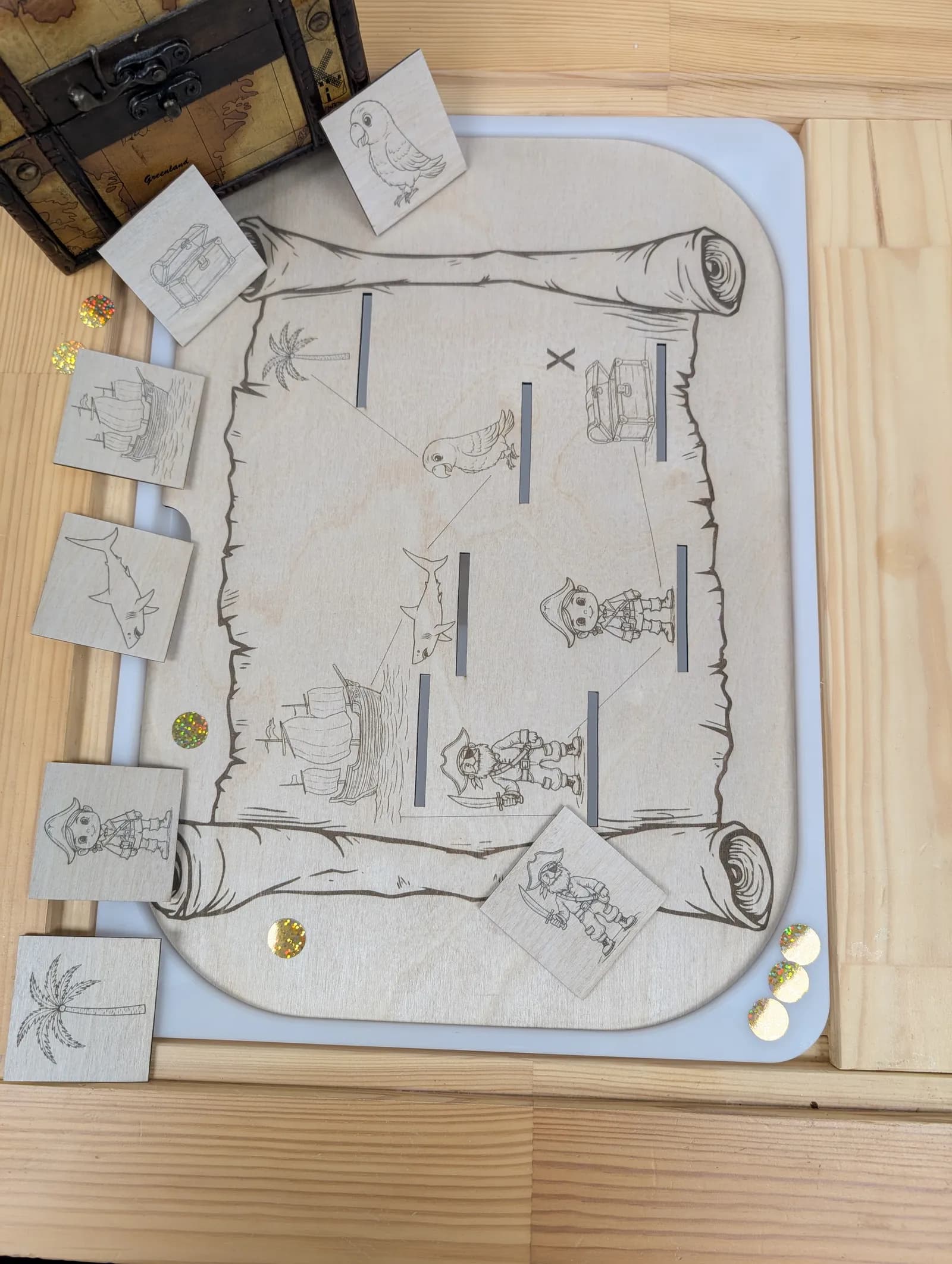 Planche Carte au Trésor 2