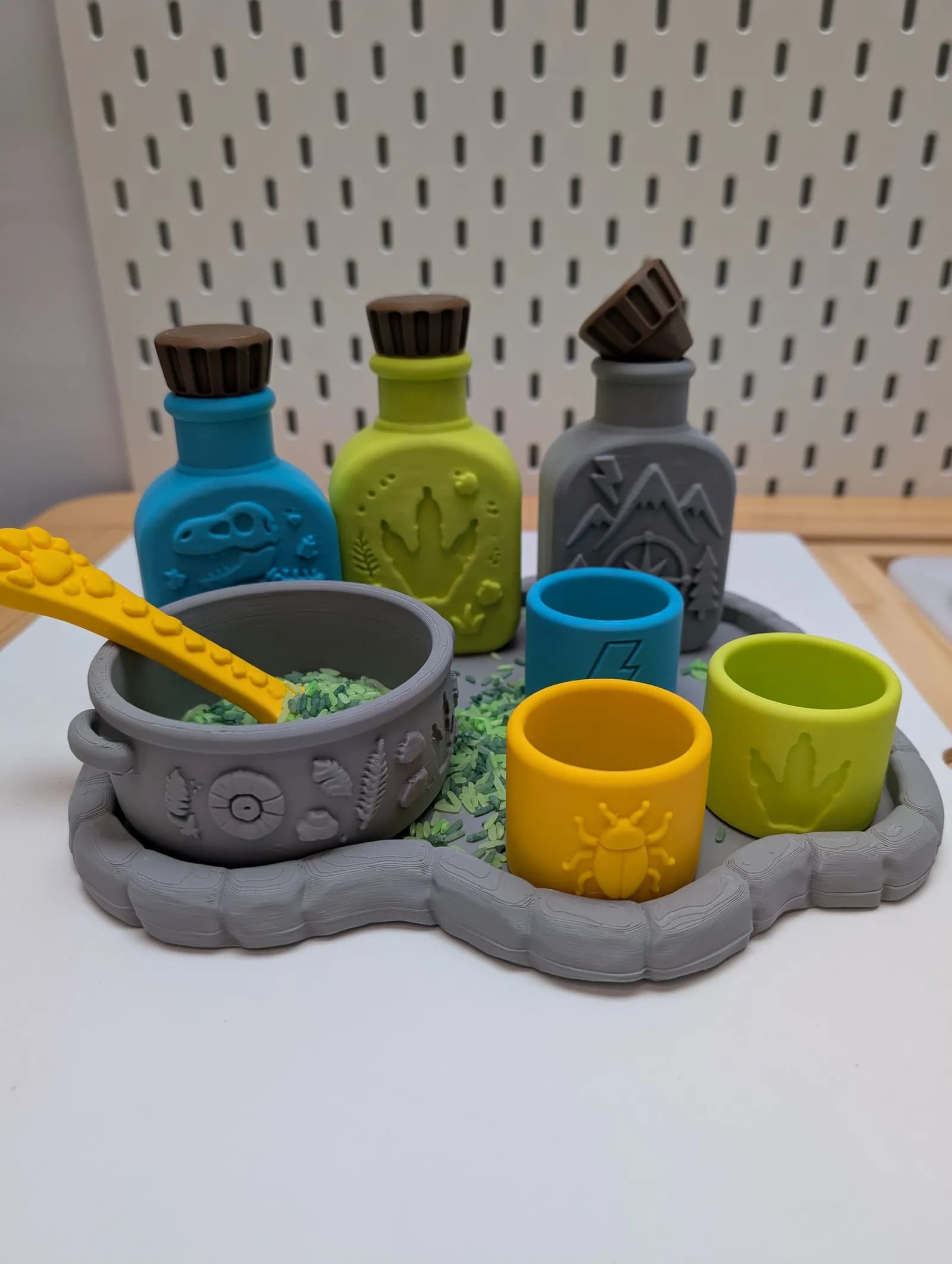 Kit de potions magiques – Thème dinosaures (Sky Prints) 3