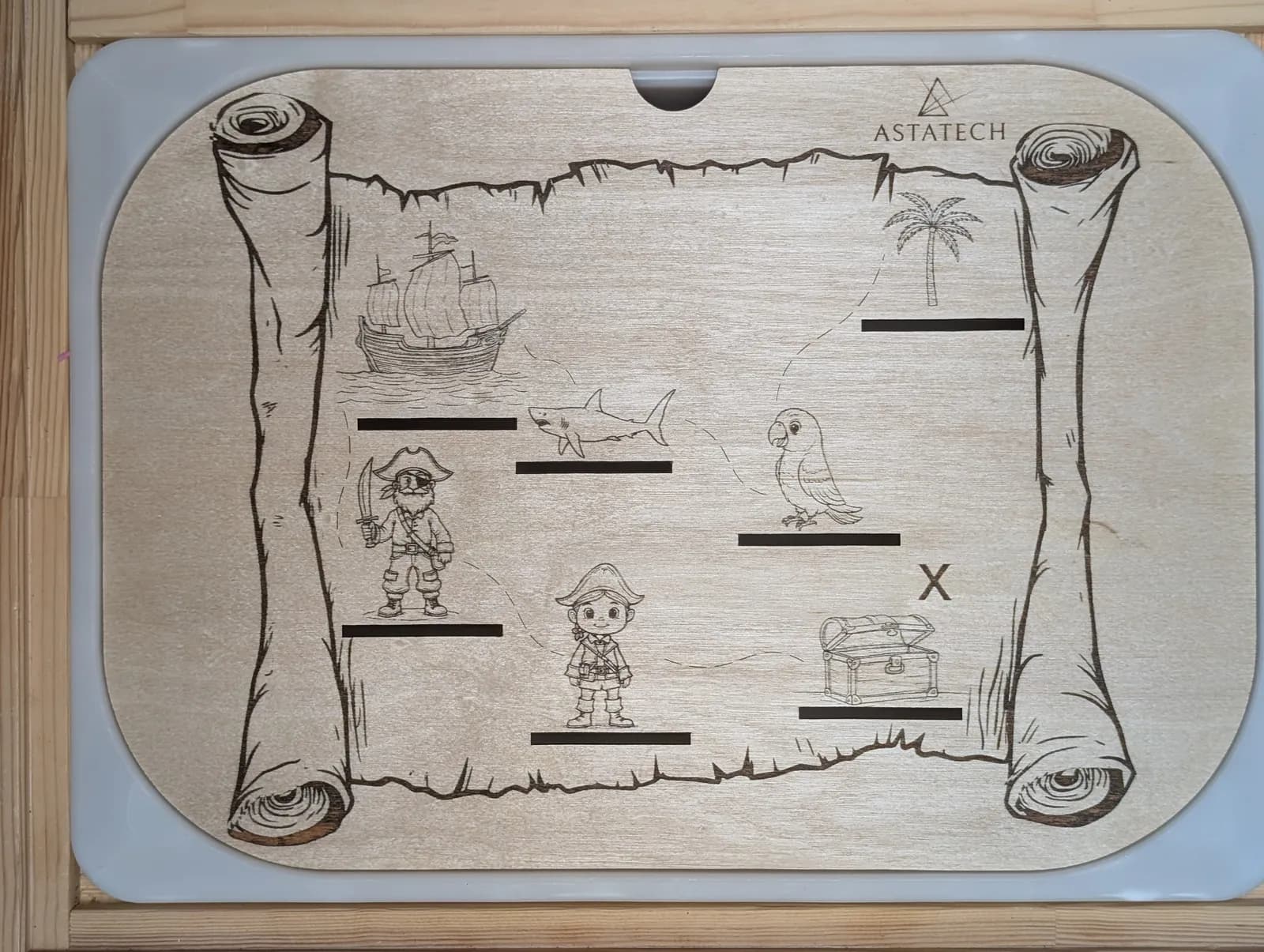 Planche Carte au Trésor