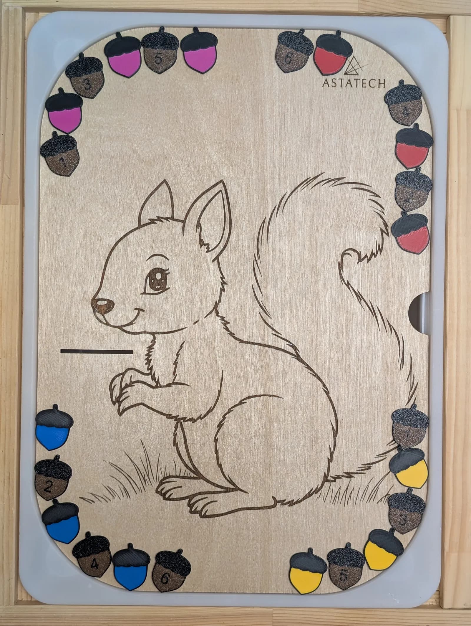 Planche Écureuil 2